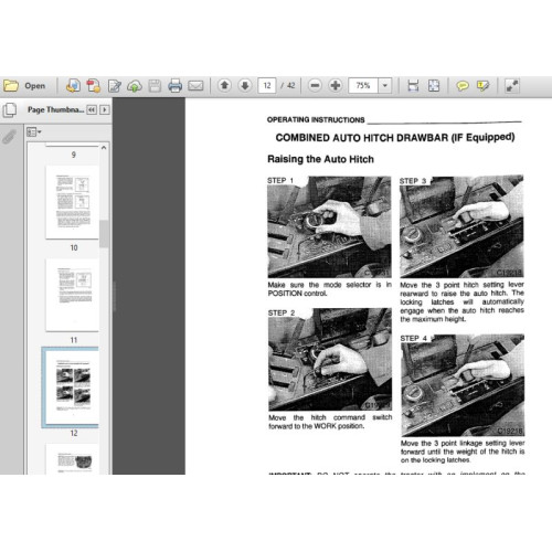 Мануалы Case: Service Training, Shop Manual и инструкции оператора