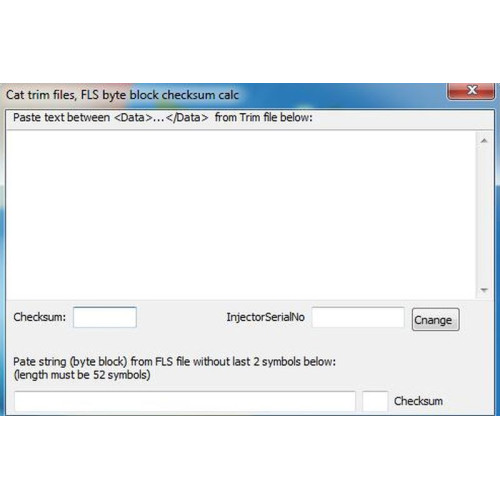 Установка программы для расчета контрольных сумм Caterpillar Checksum Сalculator