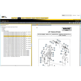 Установка программы Caterpillar Forklift MCFA или MCFS 10.2024