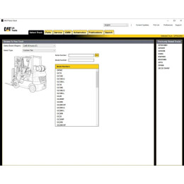 Установка программы Caterpillar Forklift Trucks MCFE 10.2024 + Workshop Manual