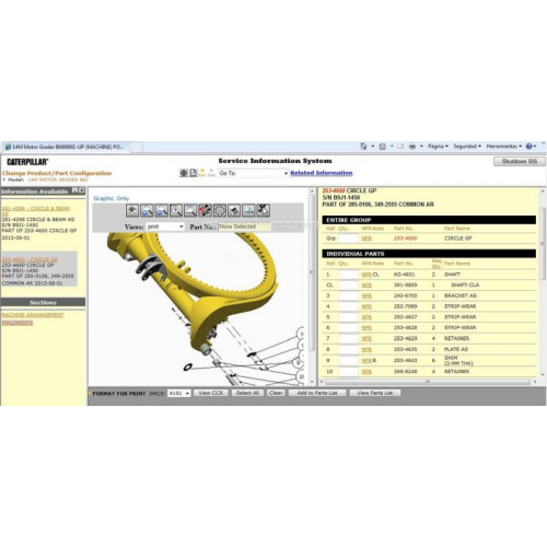 Установка программы Caterpillar SIS 10.2021