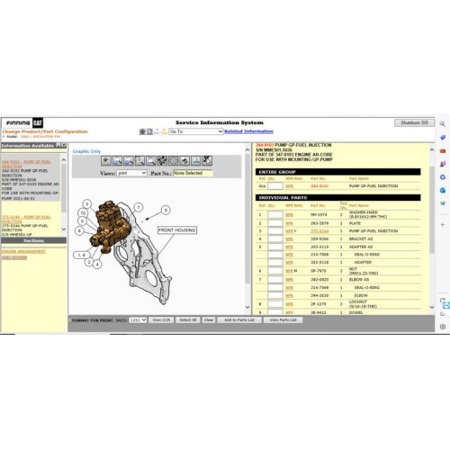 Установка программы Caterpillar SIS 10.2021
