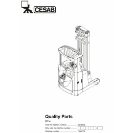 Установка каталога запчастей Cesab Forklift EPC + набор Service Manuals