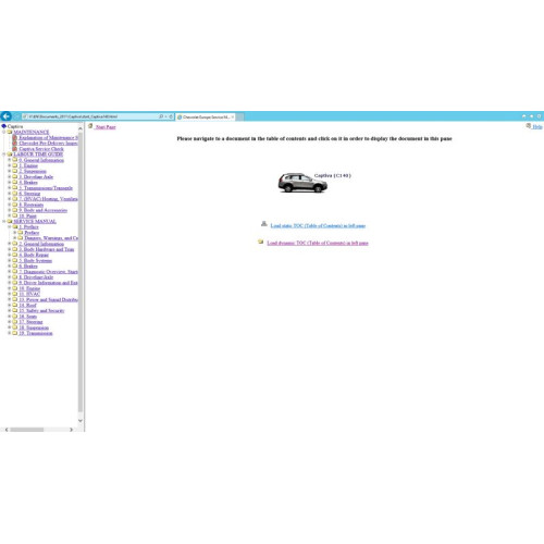 Установка программы Chevrolet Europe GlobalTIS