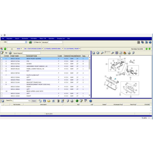 Установка программы Chrysler Pais International EPC 2018