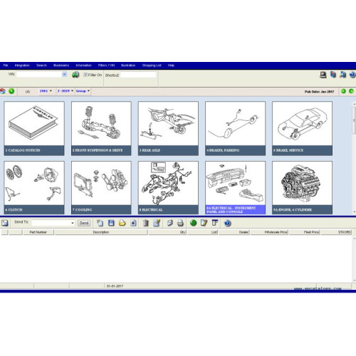 Установка программы Chrysler Pais International, USA EPC 12.2019 (VMware)