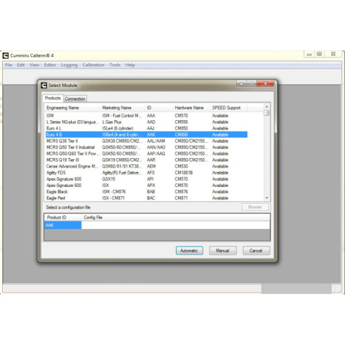 Установка программы Cummins Calterm для диагностики двигателей