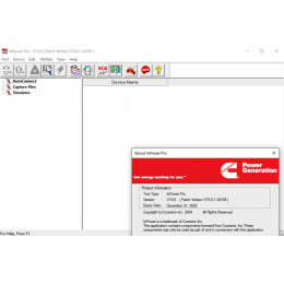 Установка программы Cummins InPower Pro 15