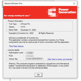 Установка программы Cummins InPower Pro 15