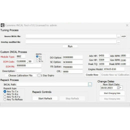 Установка программы Cummins Incal Tool