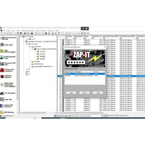 Cummins Insite 9.1 Pro: Диагностика, калибровка, Zapit. Дилерский софт с базой Incal