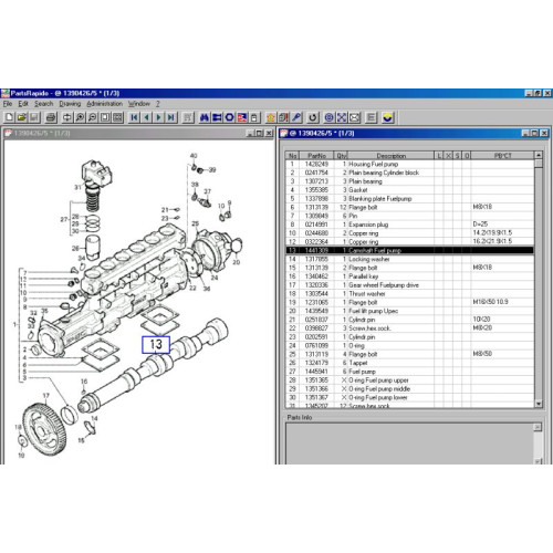 Установка программы DAF Rapido 2015 каталог запчастей для грузовиков ДАФ