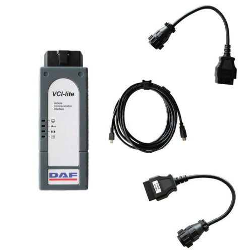 DAF VCI Lite – автосканер для диагностики грузовиков DAF