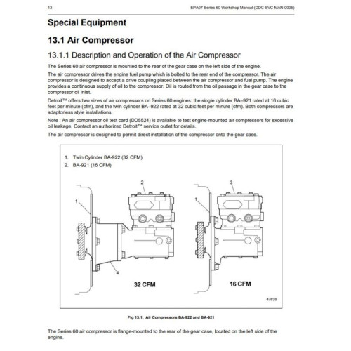 Набор мануалов Detroit Diesel 60 Series Service Manual