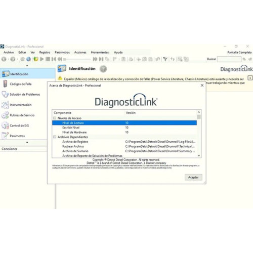 Установка программы Detroit Diesel Diagnostic Link DDDL 8.20 Full (Level 10 10 10) (с кейгеном под 1 ПК)