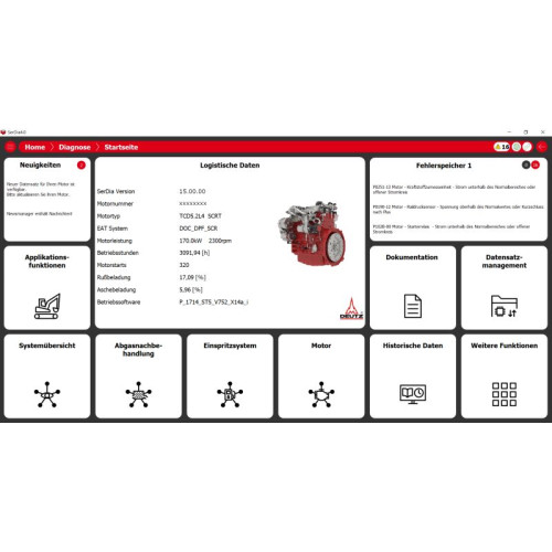 Установка программы Deutz SerDia 2010 14.1.9.3 (level 6, USB dongle)