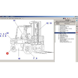 Установка программы Doosan (Daewoo) Forklift EPC 2010