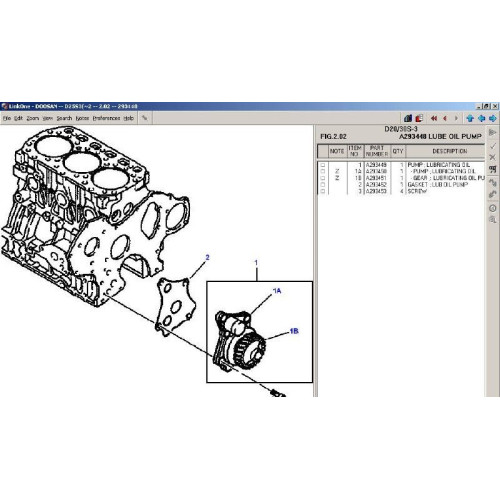 Установка программы Doosan (Daewoo) Forklift EPC 2010