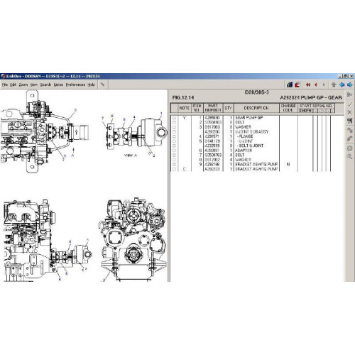 Установка программы Doosan (Daewoo) Forklift EPC 2010