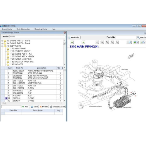 Установка программы Doosan GPES EPC 2017