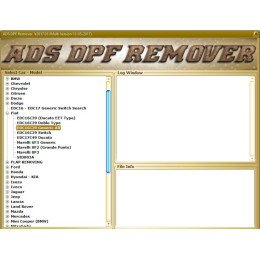 Установка программы EGR DPF Lambda AdBlue Flap Remover для отключения систем из прошивки ЭБУ и в маске ошибок DTC