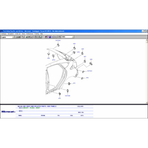 Установка программы Ford Asia Pacific + Africa EPC 2020