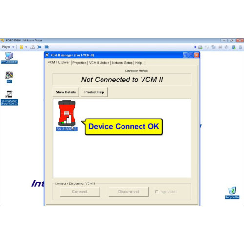 Установка программ диагностики Ford, Mazda, Lincoln, Mercuri IDS 123 (VMware)
