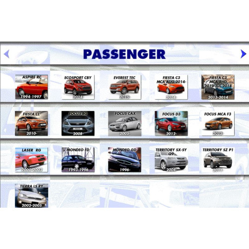 Установка программы Ford Asia Pacific + Africa EPC 11.2021