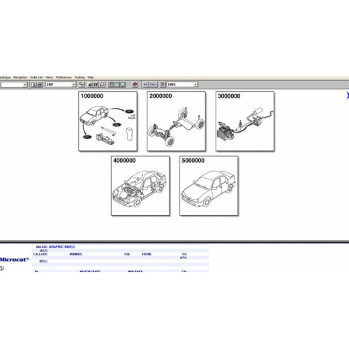 Установка Ford Microcat EPC USA 09.2022: Каталог запчастей Форд