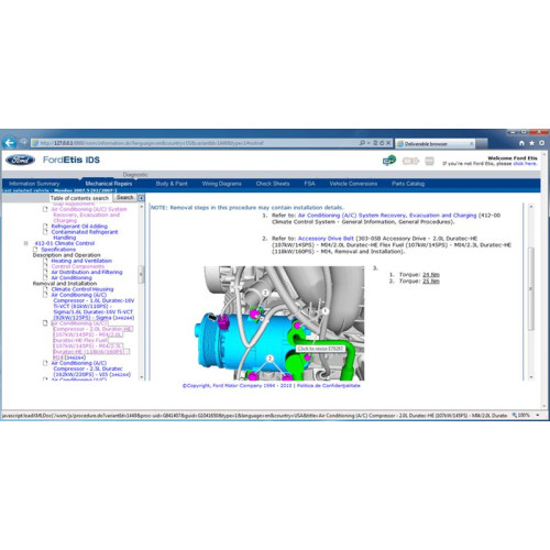 Мануалы Ford TIS WorkShop Wiring Diagram, Service Traning, Workshop Manual, Repair Service Manual 2006-2018