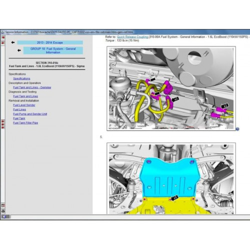 Мануалы Ford TIS WorkShop Wiring Diagram, Service Traning, Workshop Manual, Repair Service Manual 2006-2018