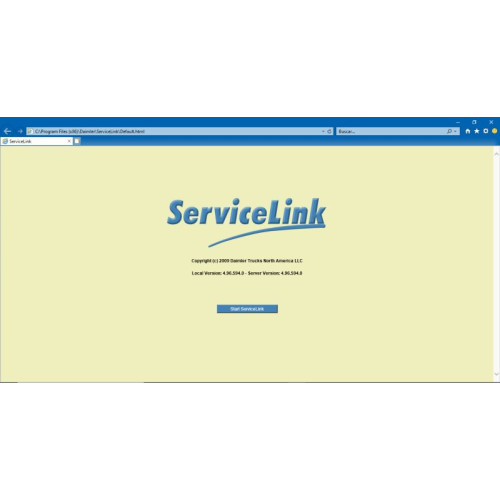 Установка программы Freightliner Service Link 2017