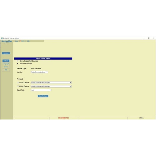 Установка программы Freightliner Service Link 2017
