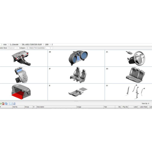 Установка каталога запчастей GM GMIO EPC