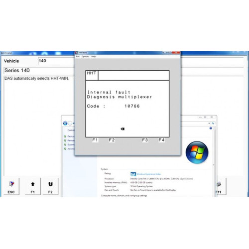 Установка программы HHTWin на любой Windows для диагностики старых автомобилей Мерседес до 2002 года