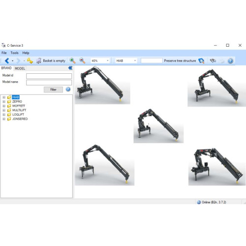 Установка каталога запчастей HIAB C-Service EPC