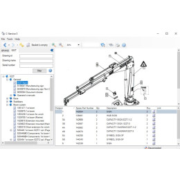 Установка каталога запчастей HIAB C-Service EPC