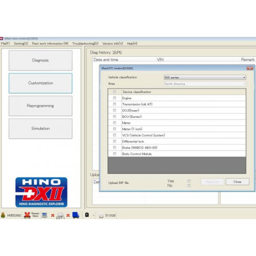 Установка программы Hino DX2 1.1.20.8 2020 для диагностики, программирования грузовиков Хино
