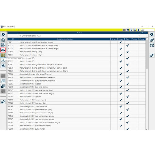 Установка программы Hino Diagnostic EXplorer 3 DX3 03.2025