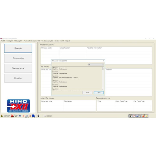 Установка программы Hino Diagnostic eXplorer 2 DX2 2020