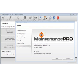 Установка программы для диагностики экскаваторов Hitachi Construction Machinery MPDr