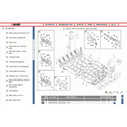 Установка каталога запчастей Holmer EPC