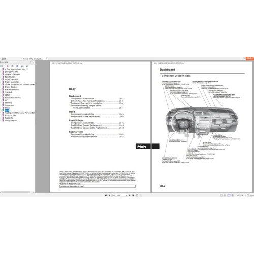 Мануалы Honda Service + Workshop Manual, Wiring Diagram 2021
