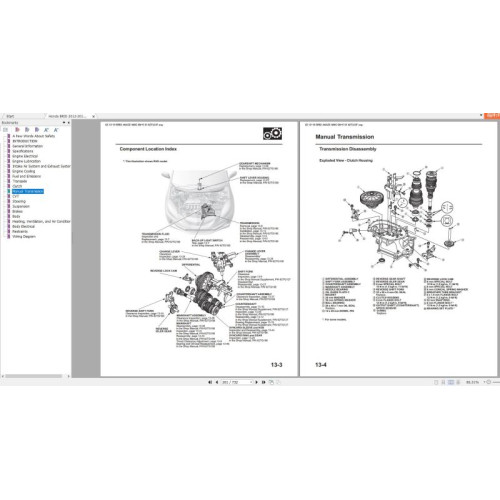 Мануалы Honda Service + Workshop Manual, Wiring Diagram 2021
