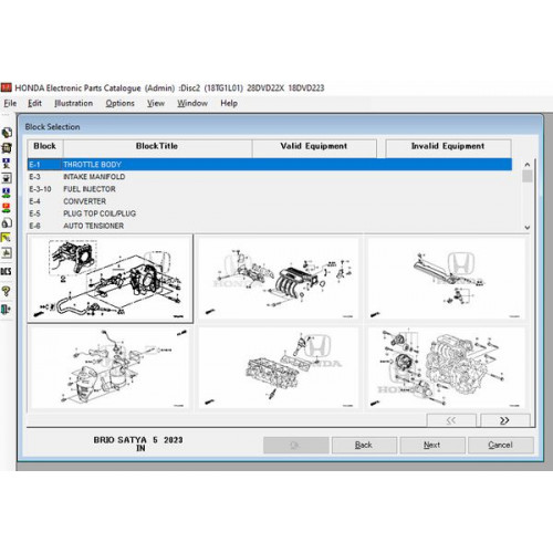 Установка каталога запчастей Honda EPC