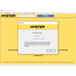 Установка программы Hyster PC Service Tool 5.1 2023