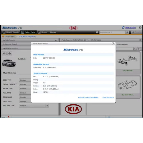 Установка каталога запчастей Hyundai + KIA MCAT Microcat EPC