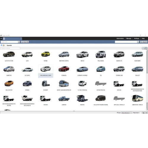 Установка программы Hyundai Global Snap-on EPC 2021