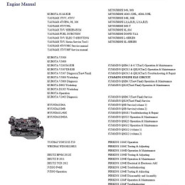Мануалы Hyundai Heavy Equipment Service Manual