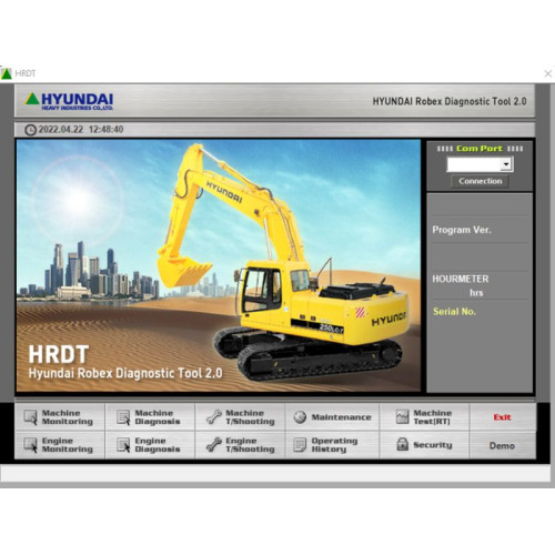 Установка программы Hyundai Robex Diagnostic HRDT